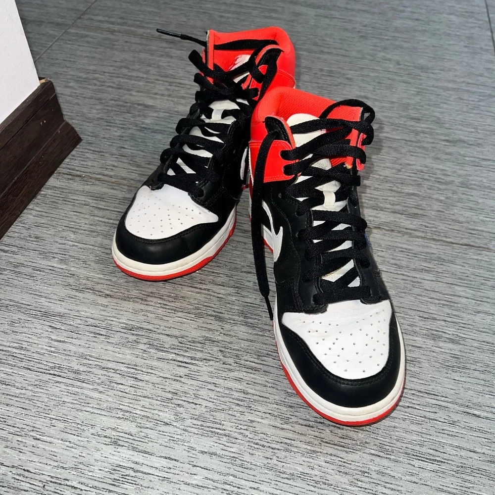 Nike Dunk High Black Game Royal - Picture 6 of 6